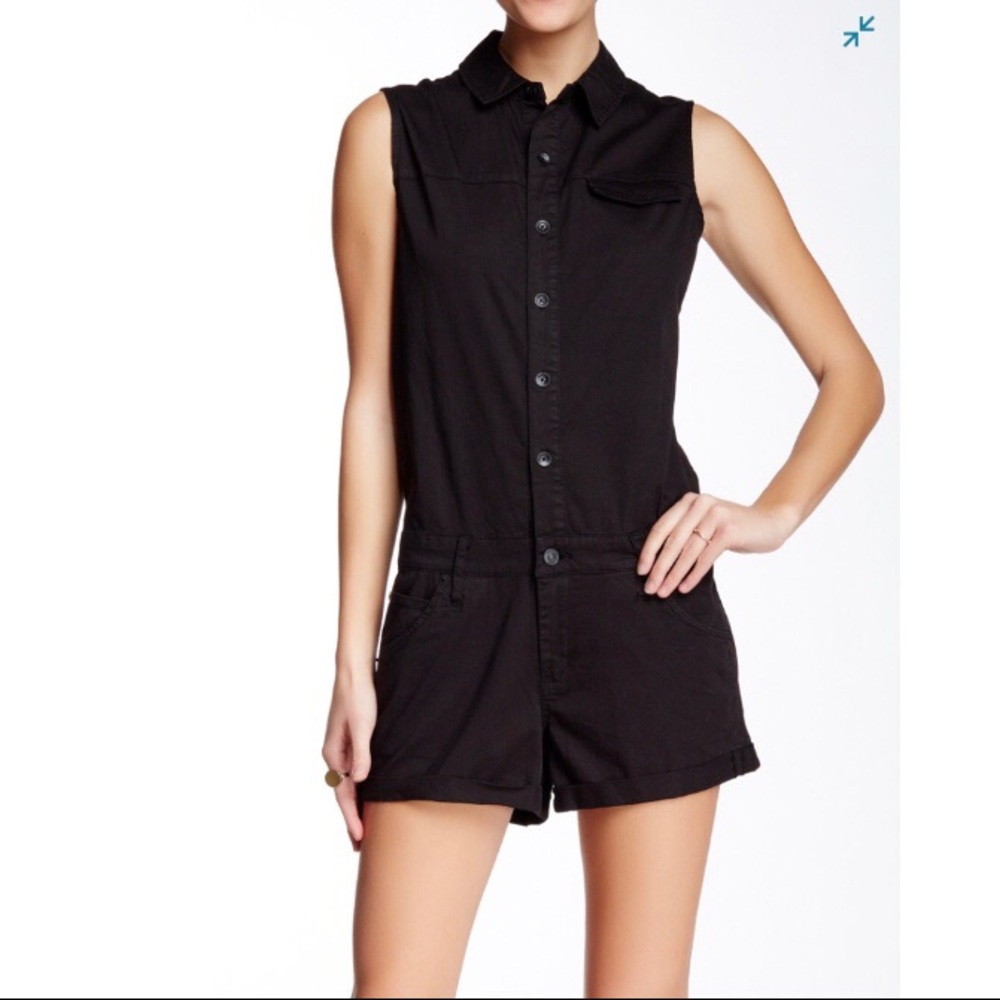 🆕 Hudson Jeans -Harmony Romper (Black Denim)